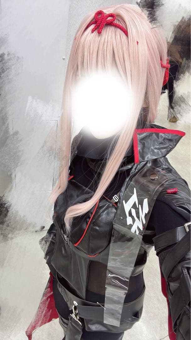 NIKKE 紅蓮 ブラックシャドウ コスプレ 衣装 ウィッグ
