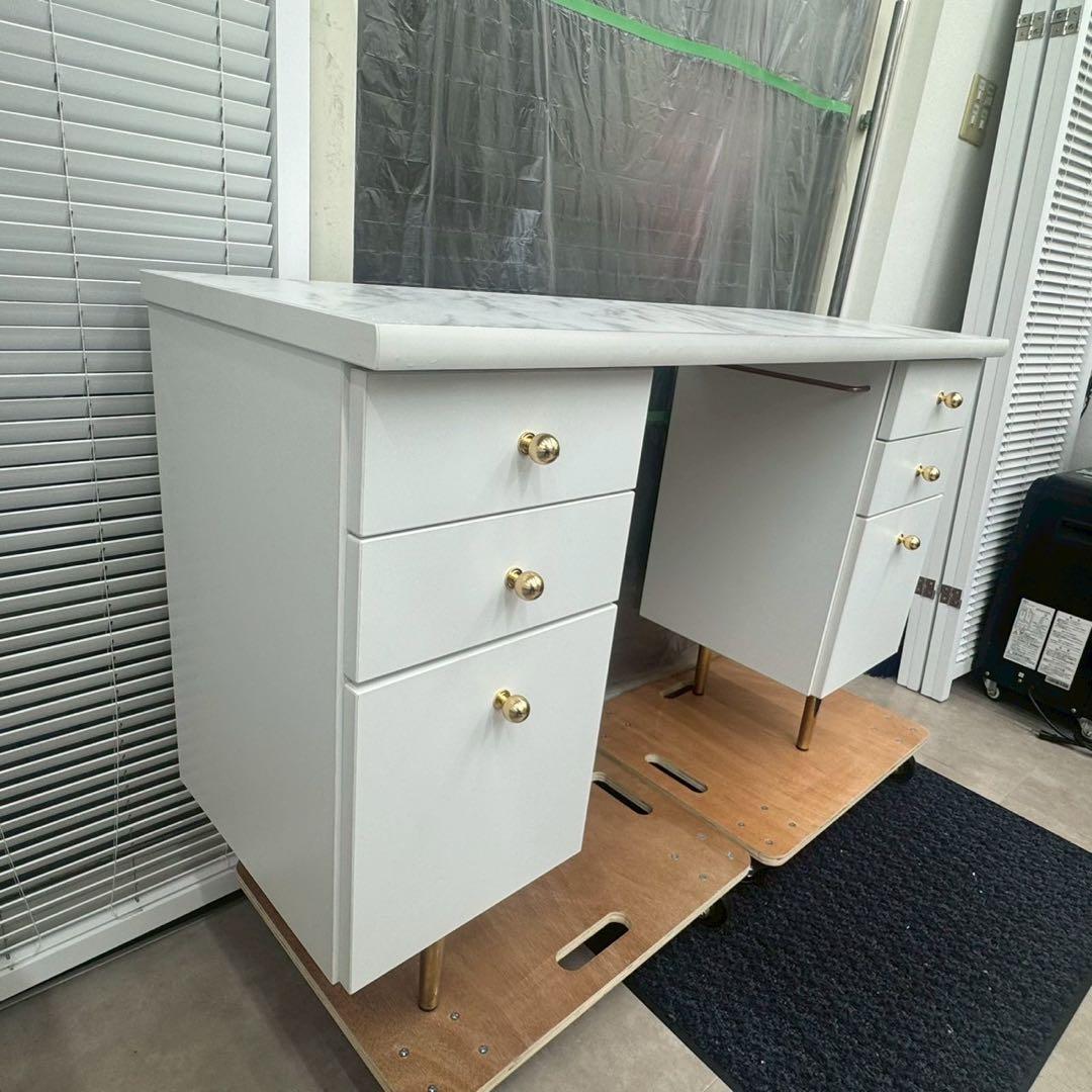 極美品　 フランフラン　エルドラド　コスメデスク