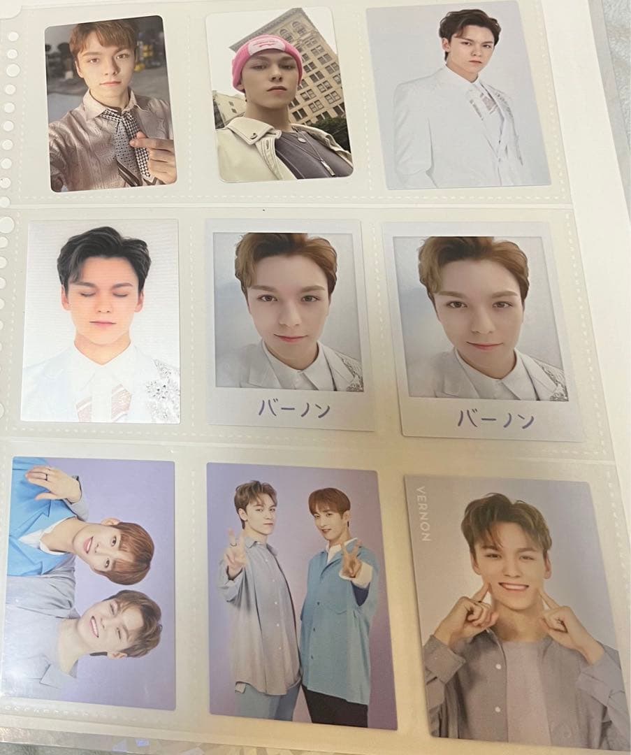 セブチ バーノン トレカ まとめ セット