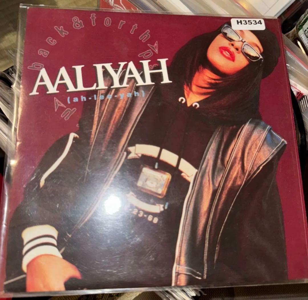 Aaliyah Back & Forth 7インチレコード