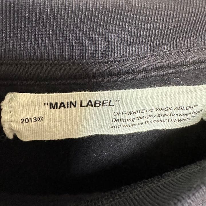 OFF-WHITE オフホワイト　トレーナー　メンズ