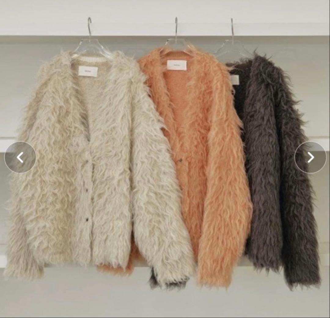 TODAYFUL（トゥデイフル）Brashed Mix Cardigan