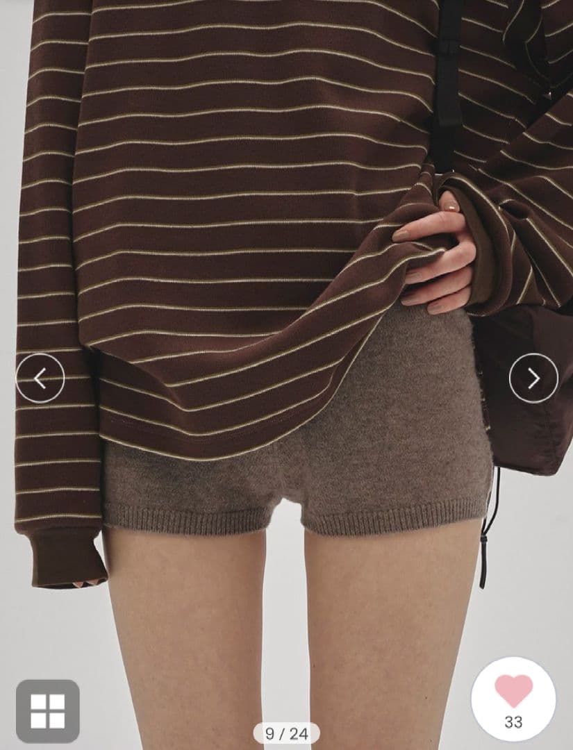 TODAYFUL Cashmere Knit Bloomer モカ