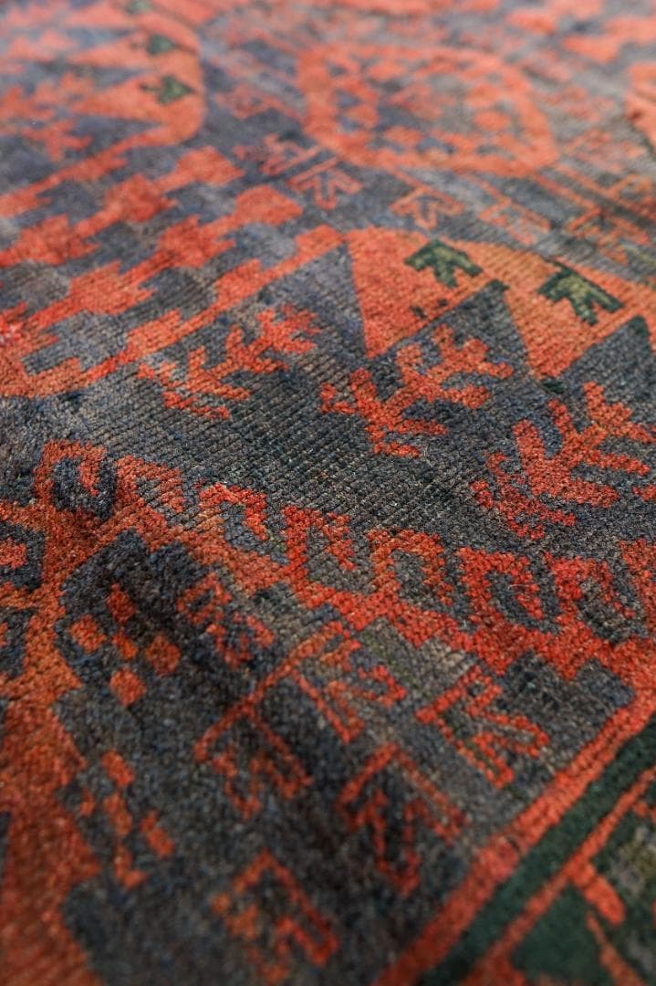 KM トライバルラグ　ヴィンテージ バルーチ　ランナー ペルシヤ