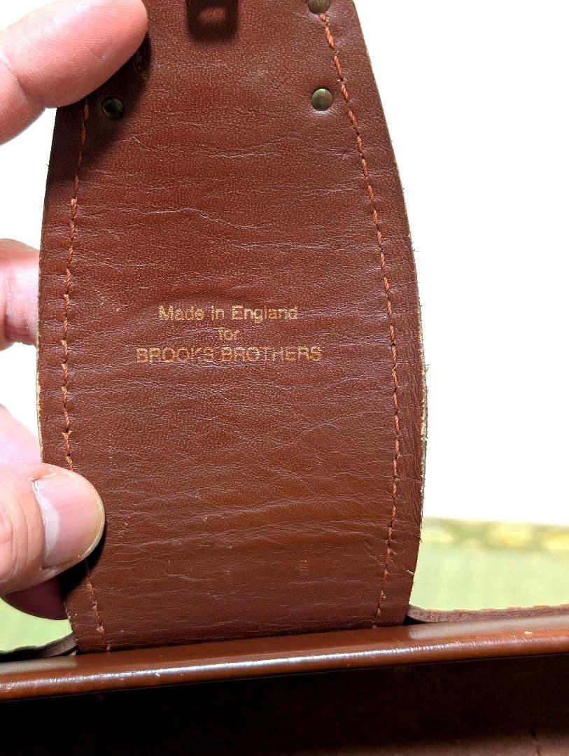 ブルックスブラザーズ BROOKS BROTHERS 英国製 ダレスバッグ
