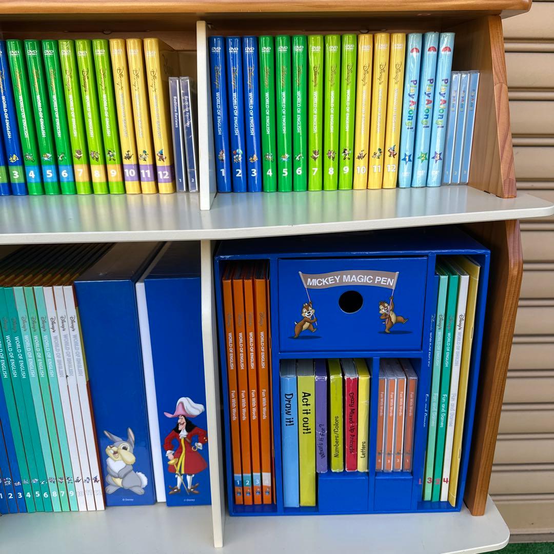 未使用・未開封多数 WORLD OF ENGLISH ディズニー 英語システム