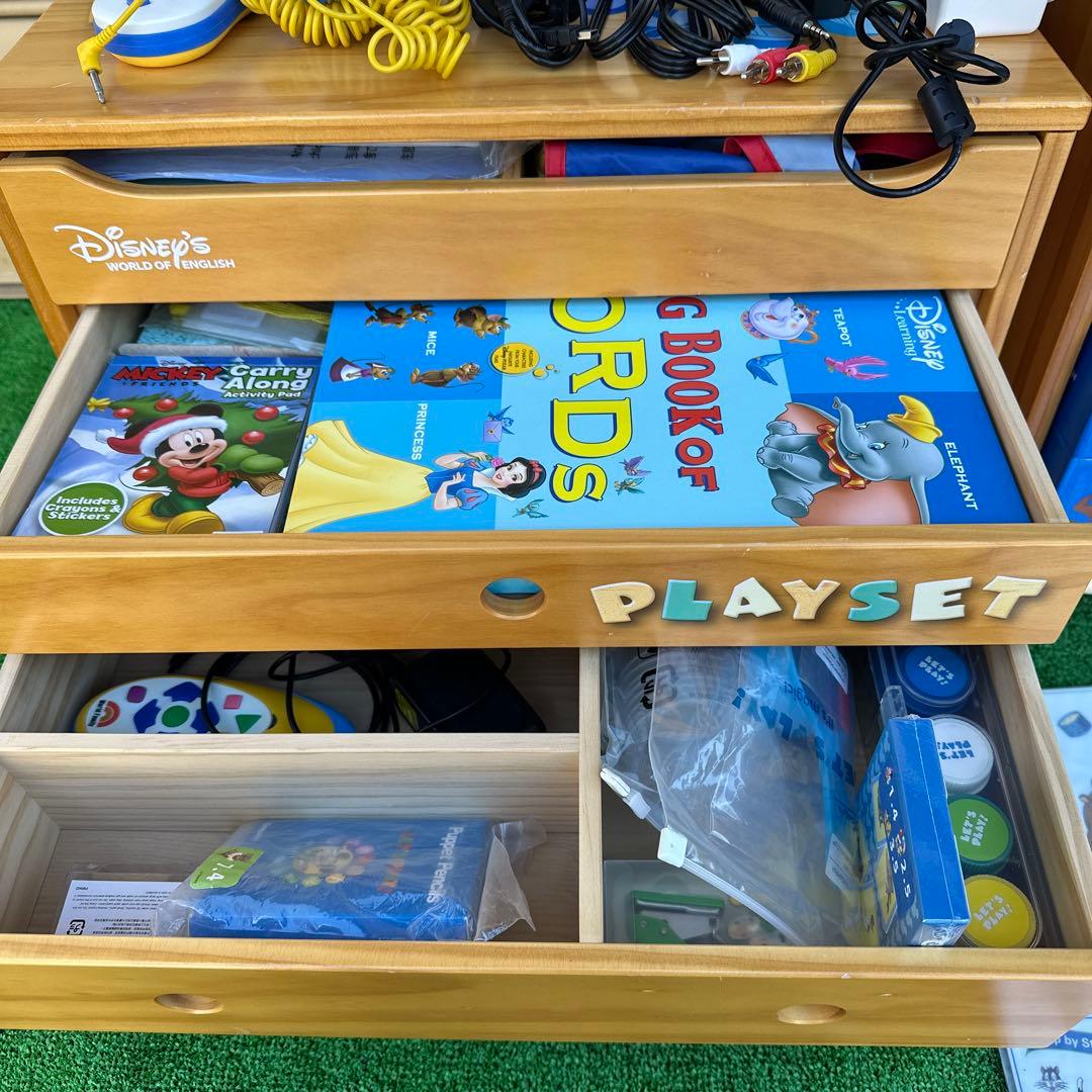 未使用・未開封多数 WORLD OF ENGLISH ディズニー 英語システム