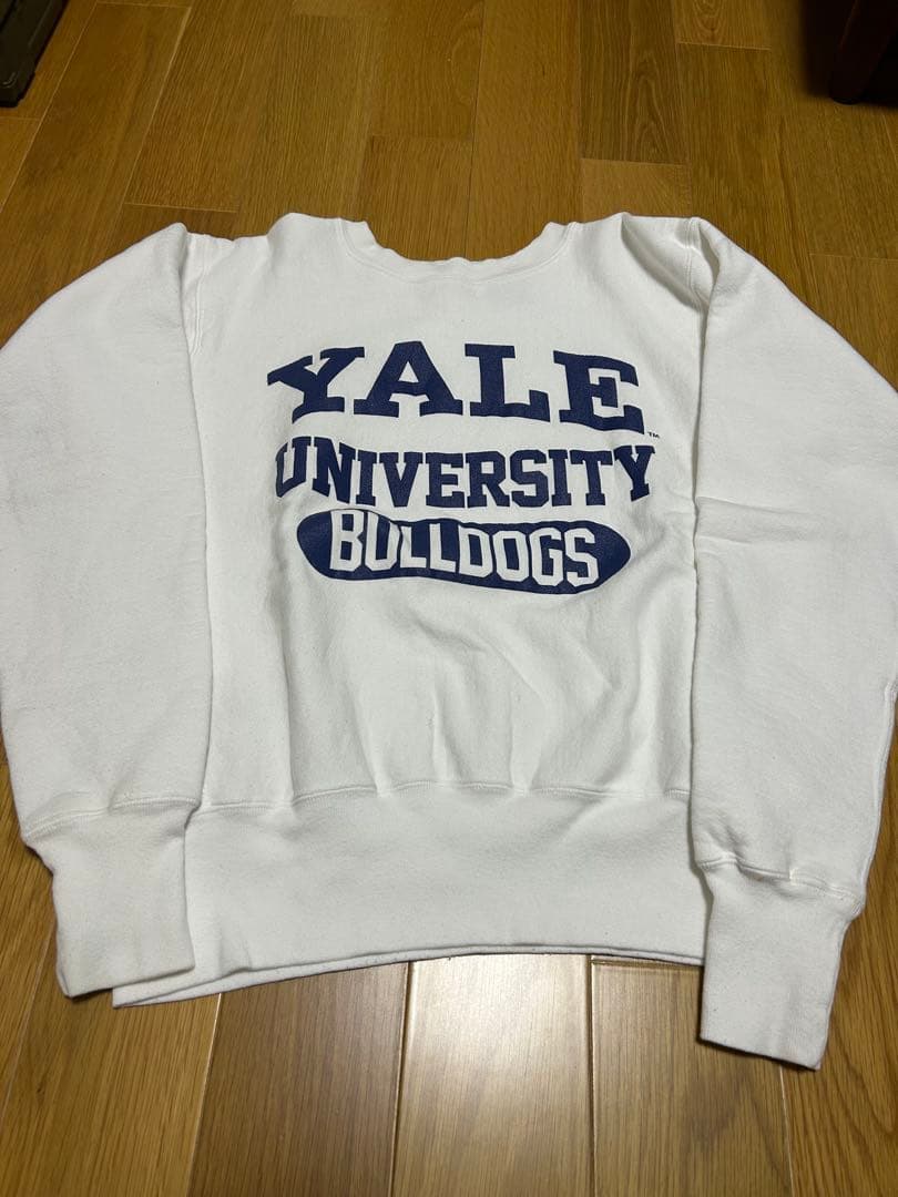 チャンピオン USA YALE 3段 リバースウィーブ スウェット 赤タグ
