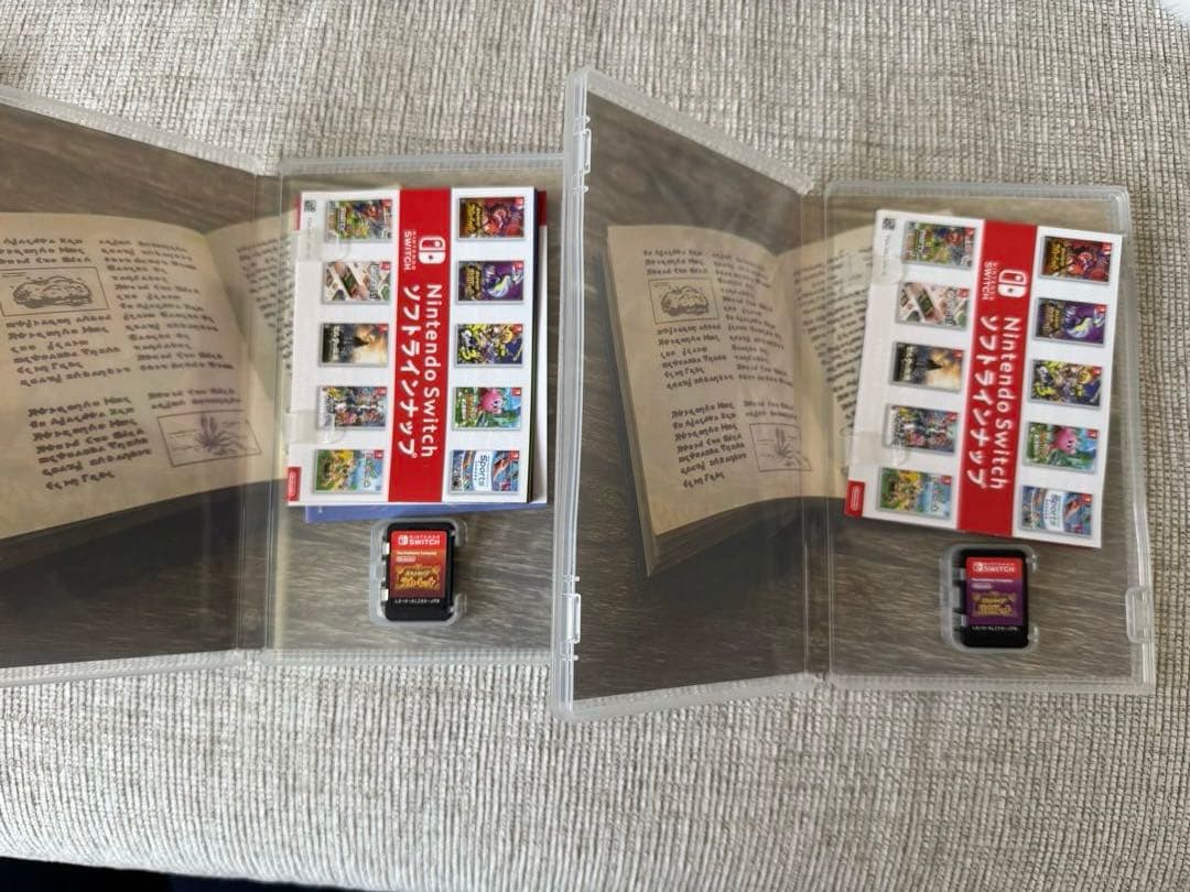 Nintendo switch ポケットモンスター　ダブルパック