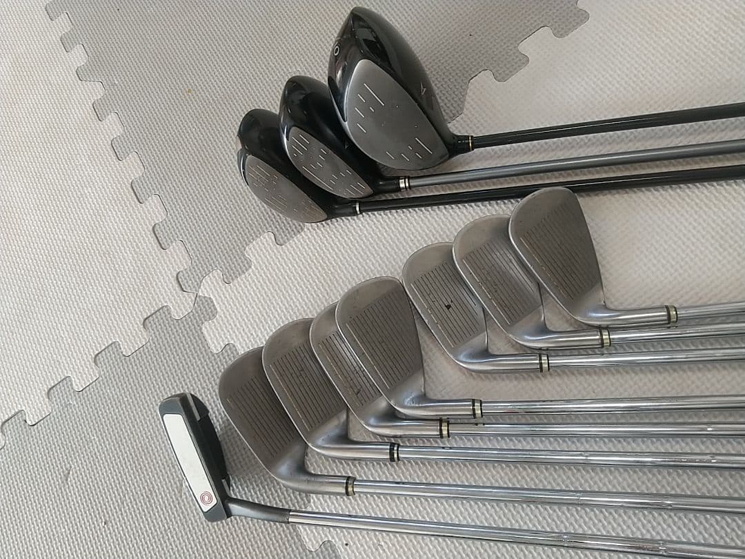 XXIO 豪華11本 ゴルフクラブセット オデッセイパター キャディバッグ付き
