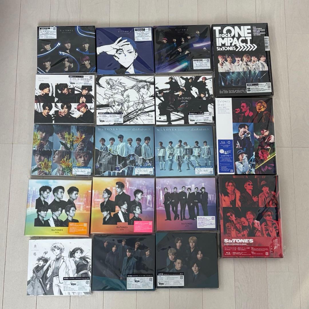 SixTONES CD DVD 円盤 セット 47点 まとめ売り