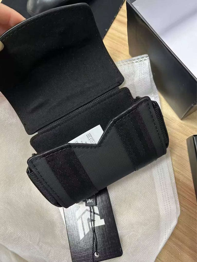 PXG ゴルフポーチ ウエストバッグポーチ ブラック人気