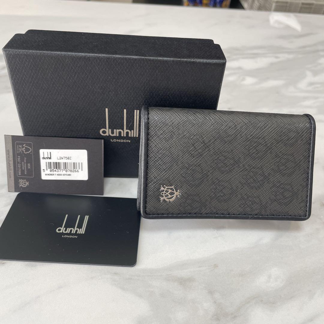 【未使用級】ダンヒル　キーケース　6P PVC レザー