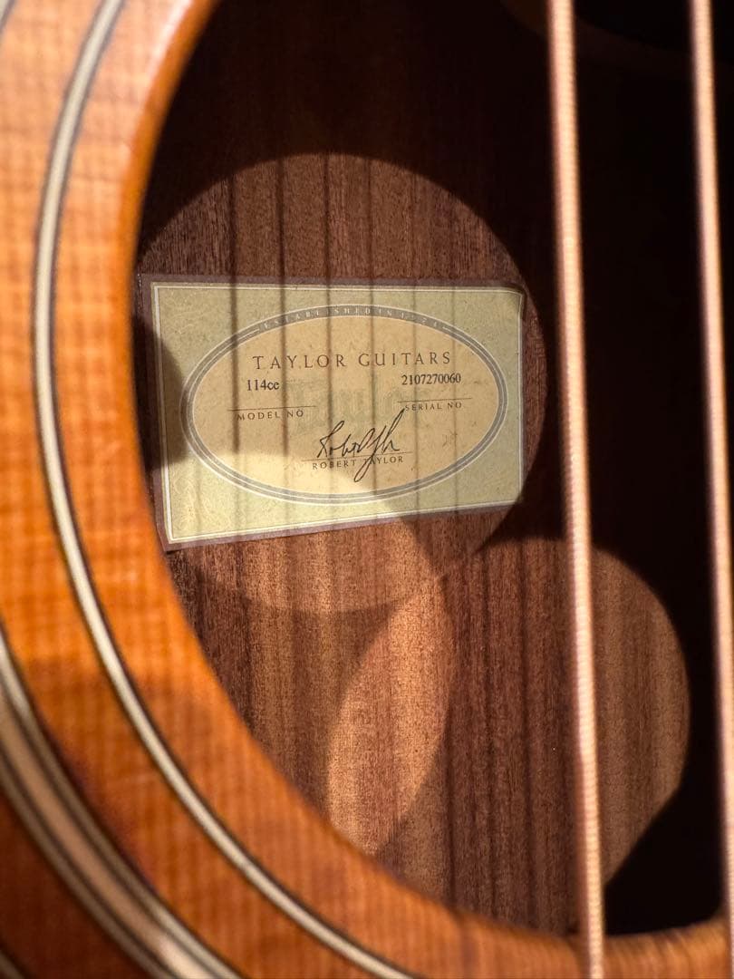 な*こ様 テイラー Taylor 114ce アコースティックギター