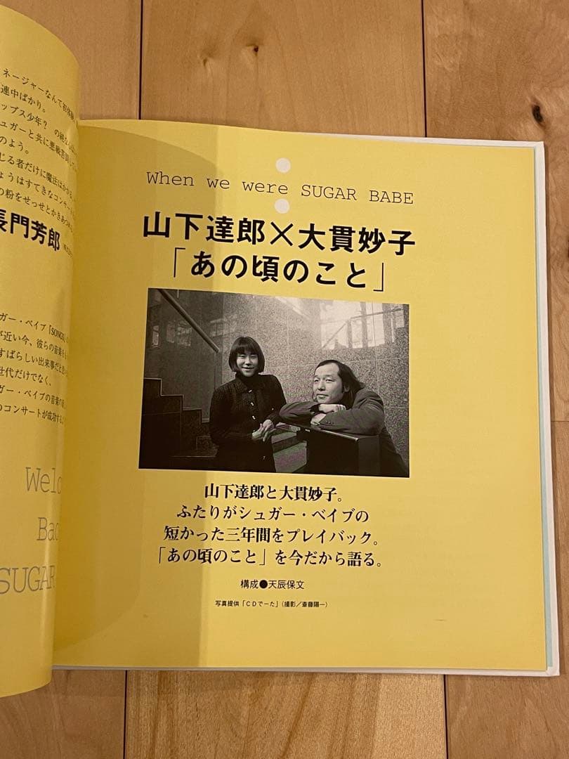 【美品】1994年 山下達郎 シングス シュガーベイブパンフレット ライブ