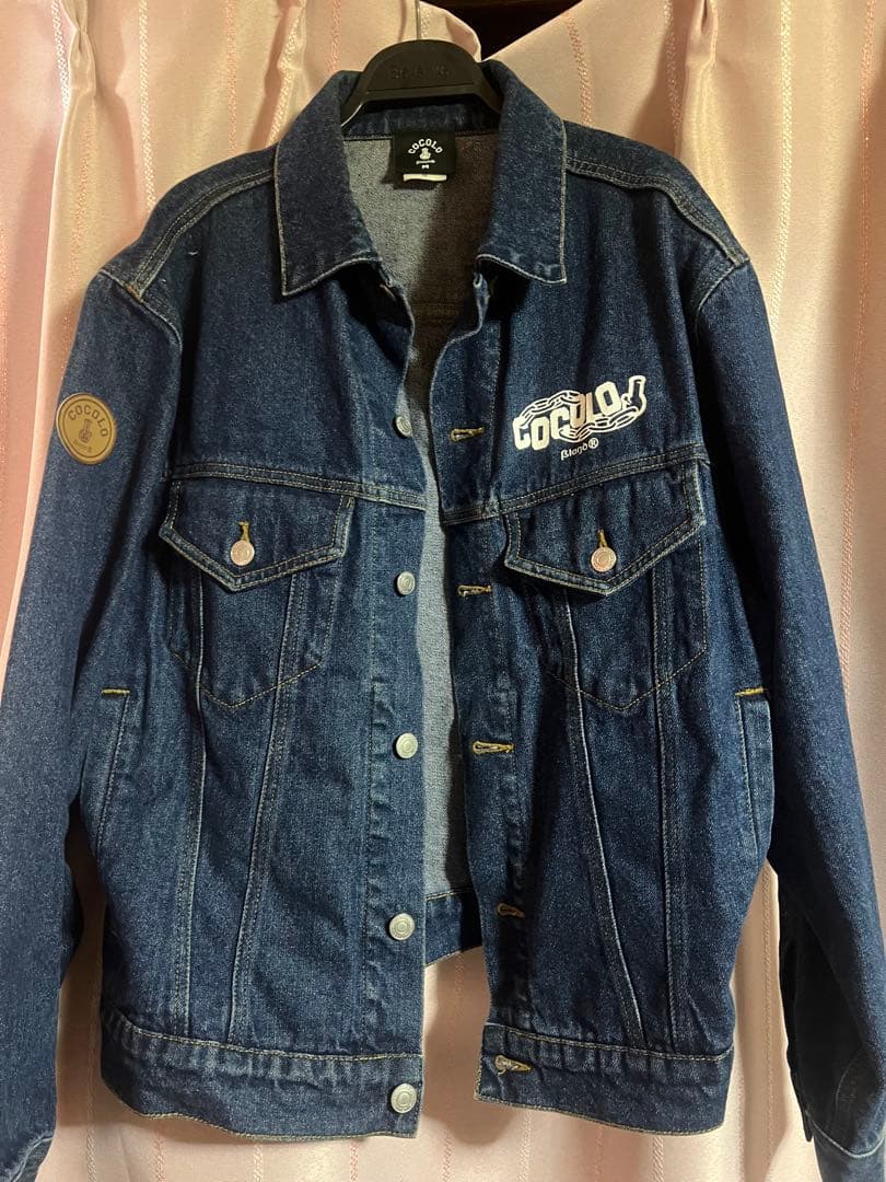 COCOLO Bland ダークブルー Gジャン