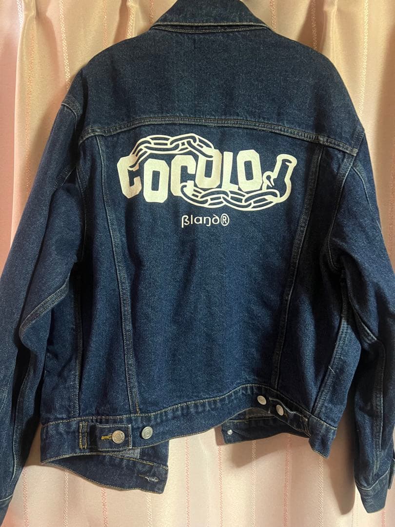 COCOLO Bland ダークブルー Gジャン