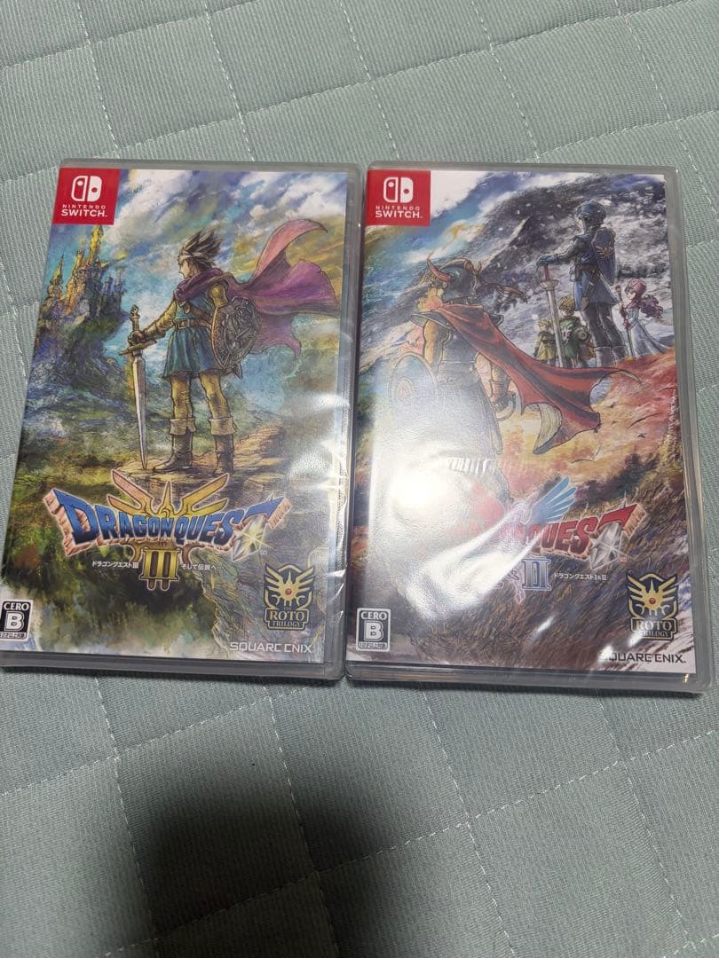 ドラクエ　ドラゴンクエスト1&2　ドラゴンクエスト3　switch 未開封