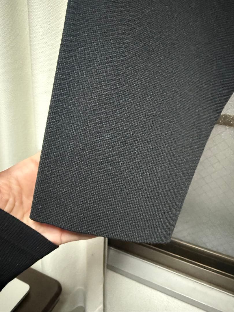 【美品】UN3D.イレギュラーヘムショートニットカーディガン　 サイズ36