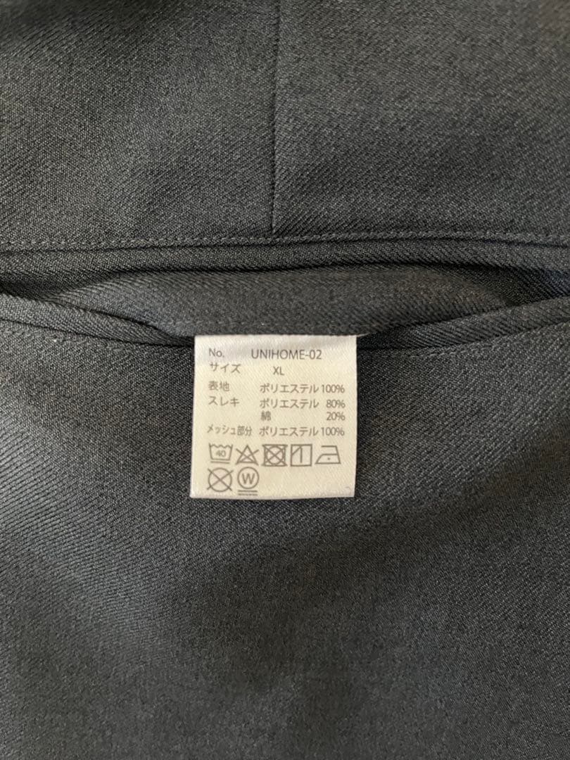 パンツ PWA UNI-02 CHARCOAL XL