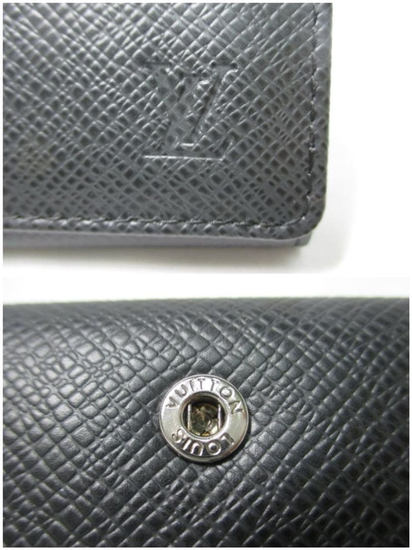 新品 未使用 ルイヴィトン タイガ ４連キーケース 黒（アルドワーズ）箱付き