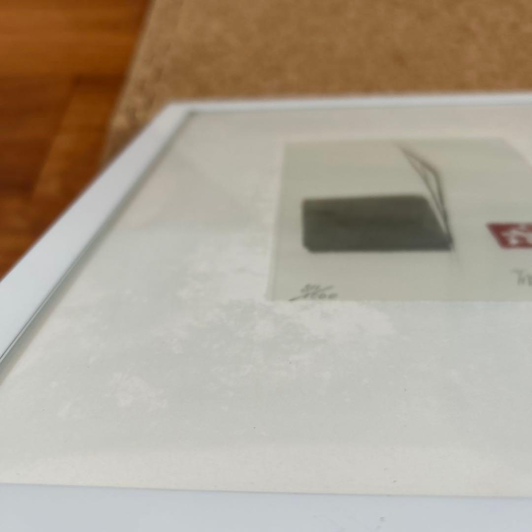 篠田桃紅　リトグラフ　ゆく水　ed1000 版画　現代アート　インテリア　美術