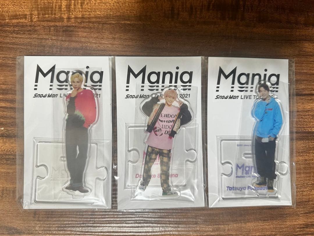  Man スノーマン アクリルスタンド 2021Mania コンプリート