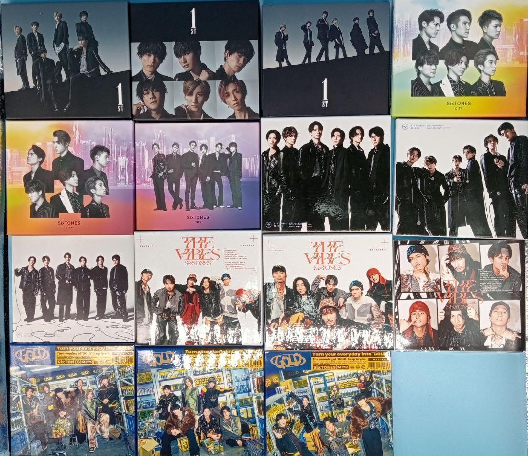 SixTONES CD　全アルバム　全シングル コンプ 63点 ストーンズ