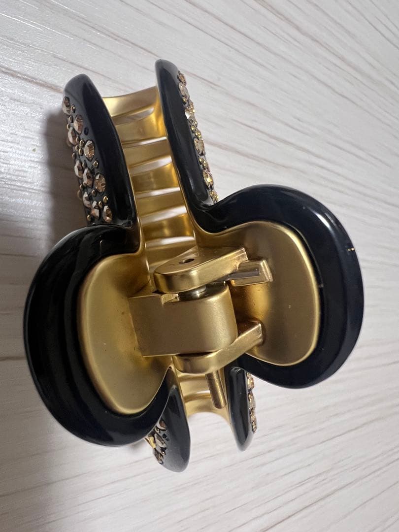 9/8限定値下 アレクサンドルドゥパリ　M クリップ　正規品　ブラック ゴールド