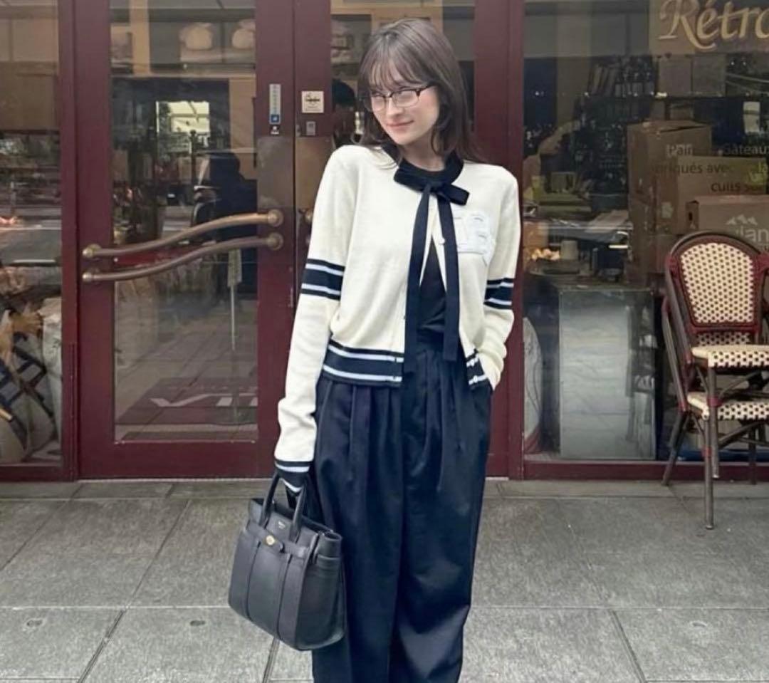 トップス Bibiy. B. CLUB TIE CARDIGAN