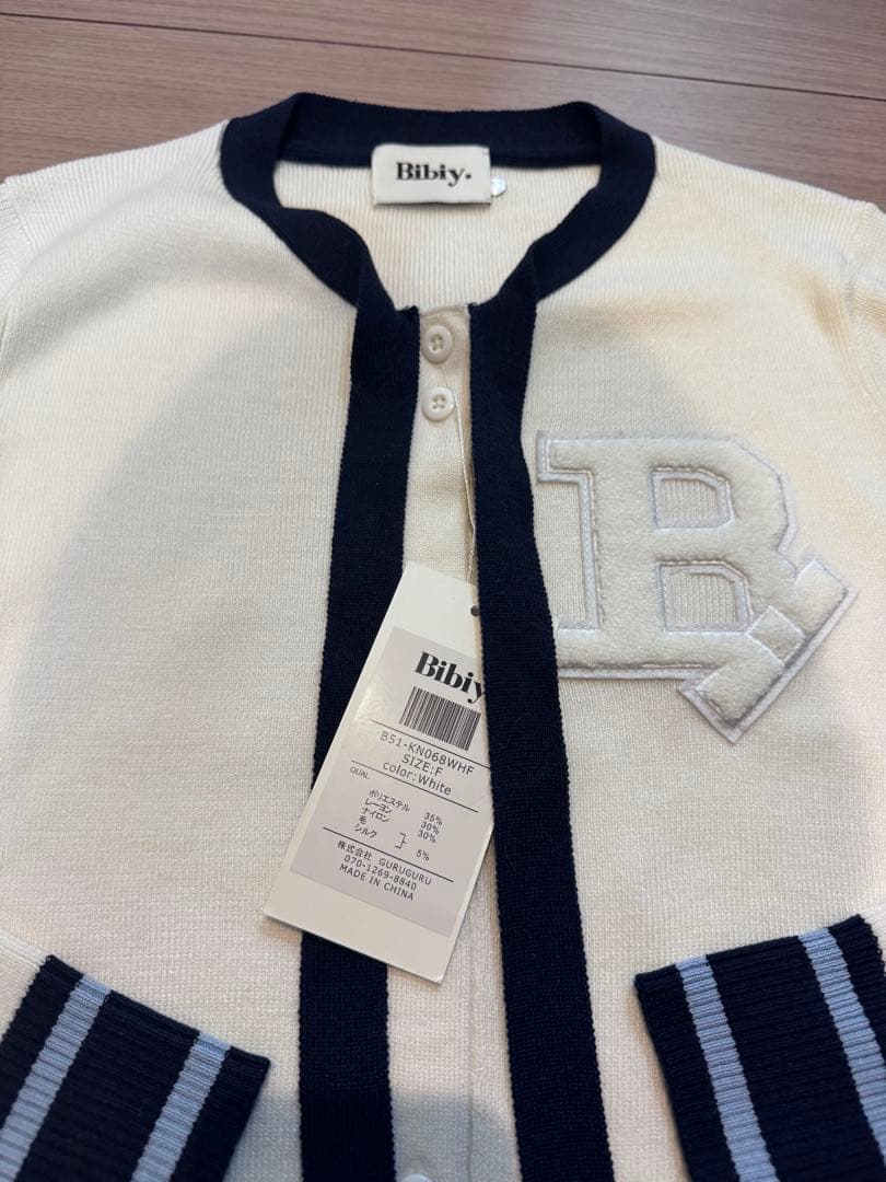 トップス Bibiy. B. CLUB TIE CARDIGAN