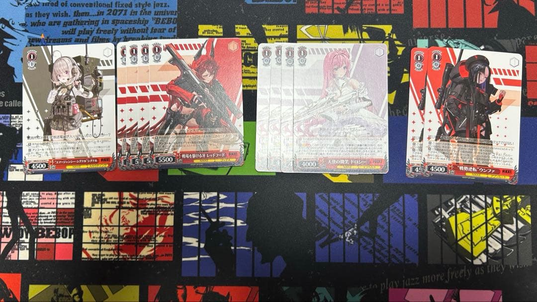 ヴァイスシュヴァルツ　デッキ　ニケ扉電源＋パーツ大量