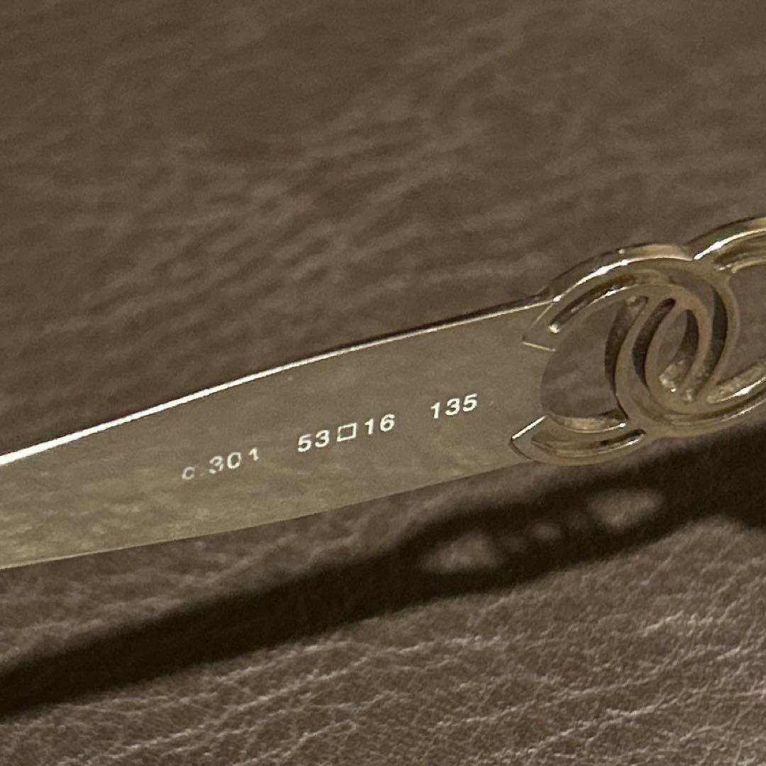 シャネル CHANEL メガネ 眼鏡 アイウェア ゴールド　度付き