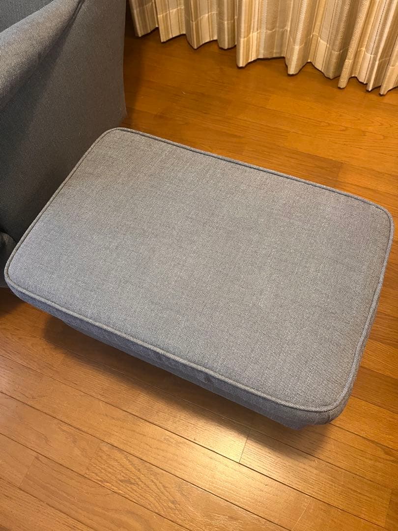 IKEA ストランドモン　オットマン　グレー