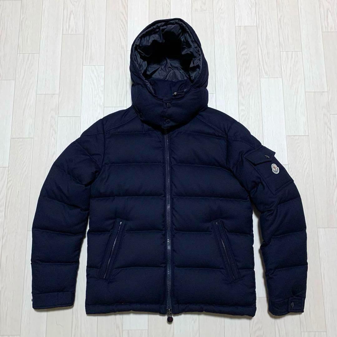 ★極美品★ モンクレール　モンジュネーブル　0 ネイビー　3D187