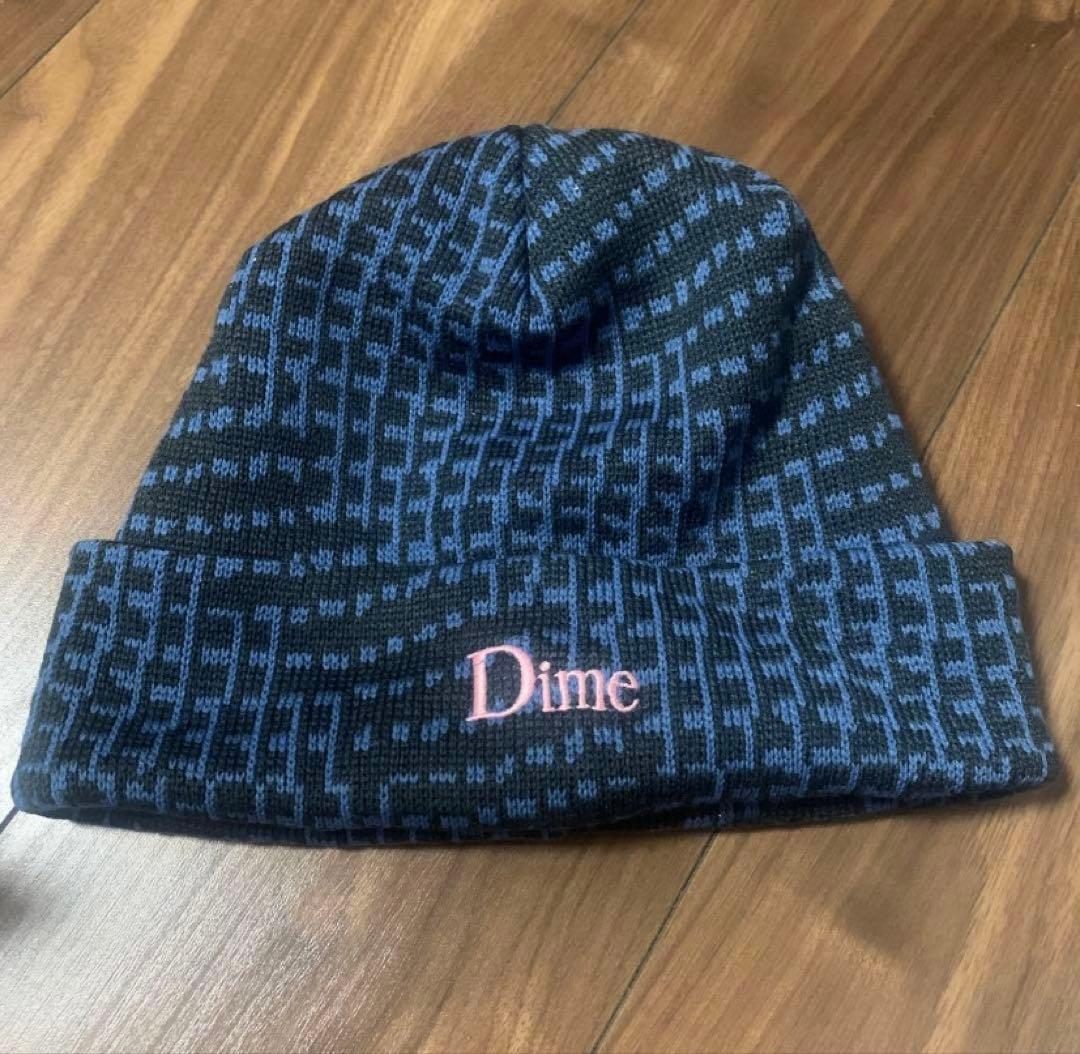 Dime Classic Logo Warp Beanie Blue ビーニー