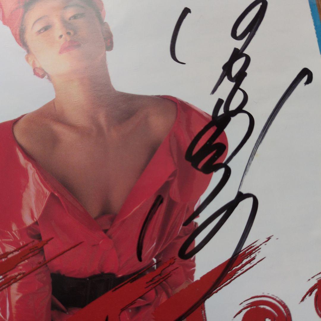 中森明菜さん　タトゥーEPレコード直筆サイン入り