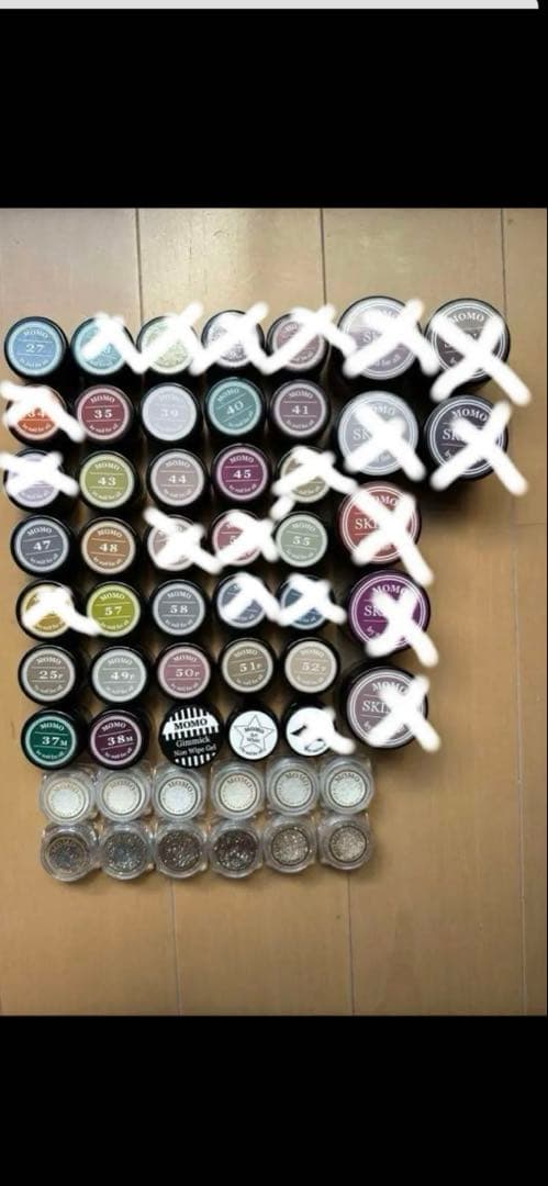 ほぼ未使用　MOMOジェル　ジェルネイル