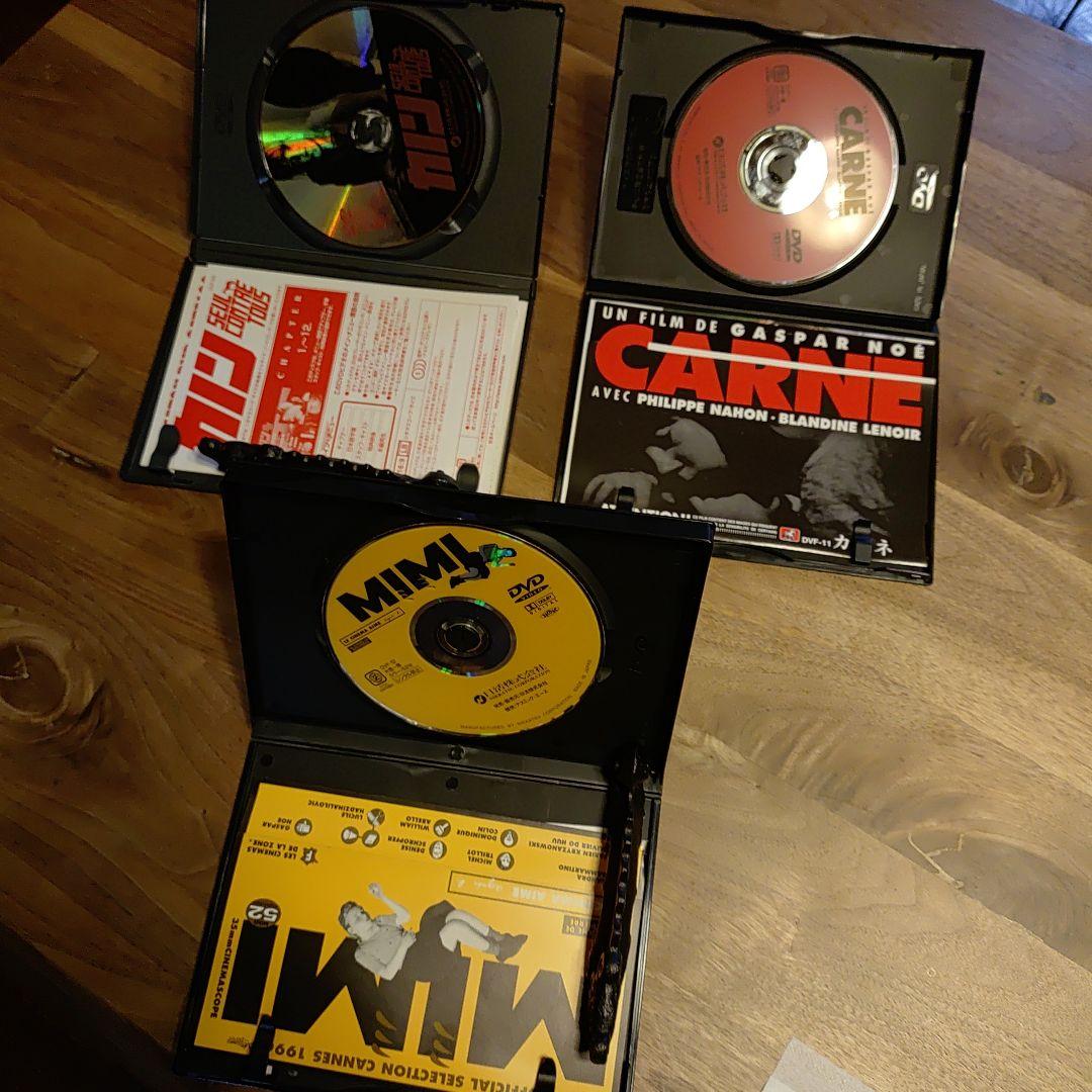ギャスパー・ノエ　カルネ・カノン・ミミ　 3作セット DVD　廃盤