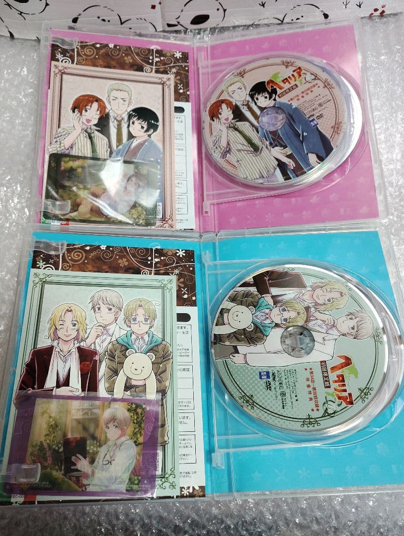 値下 ヘタリア Axis Powers 全8巻 初回限定版 FanDiscDVD