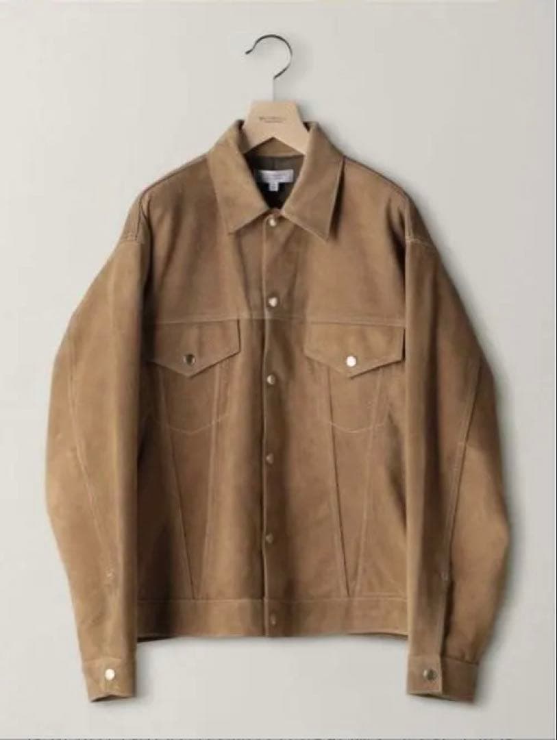 BYゴート スエードジャケットBEAUTY&YOUTH UNITEDARROWS