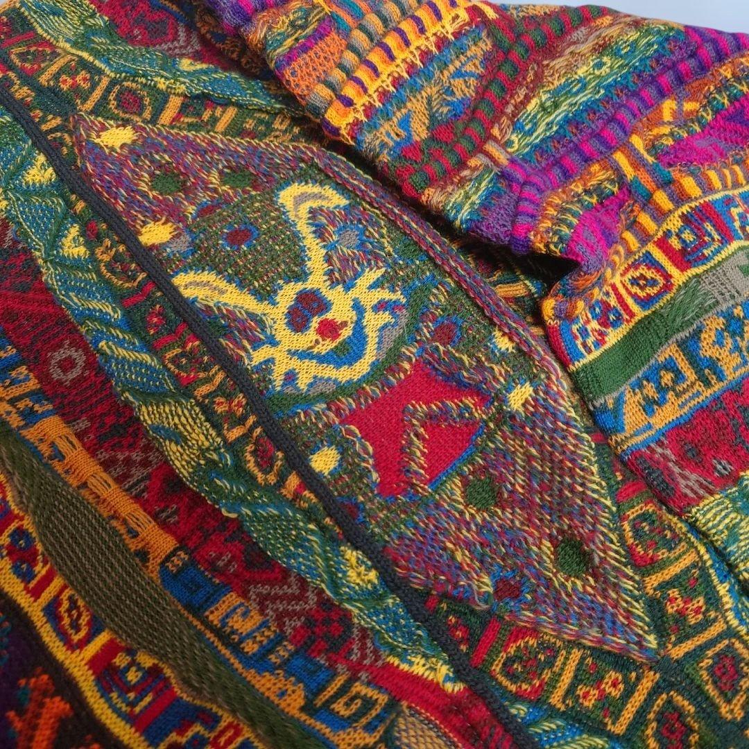 美品 激レア 希少 coogi クージー 3D knit ウール オーストラリア