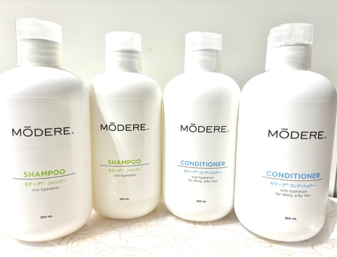 【新品・未使用】モデーア シャンプー＆コンディショナー 350ml 6本セット
