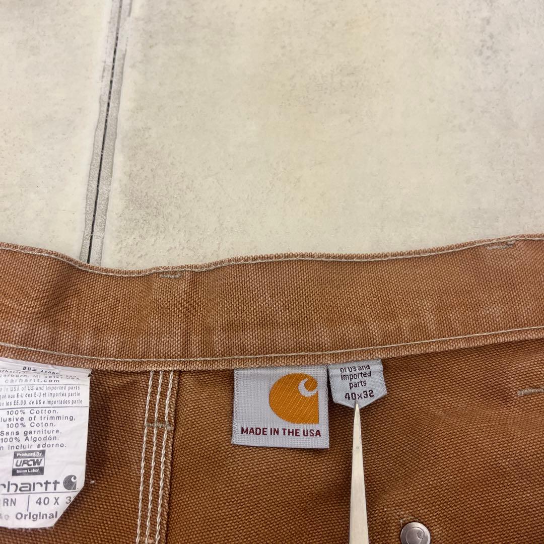 ね*け様 【USA製】カーハートダブルニーダックパンツ