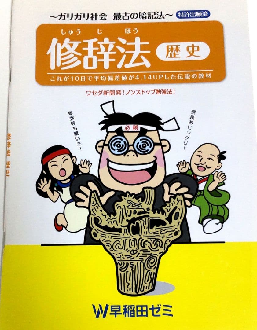 早稲田ゼミ　修辞法教材　歴史 地理 公民 理科 4冊セット