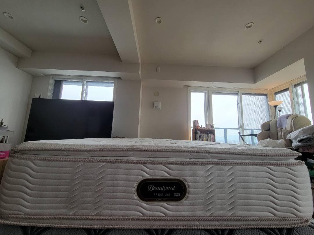 【展示品・美品】シモンズ カスタムロイヤル ダブルマットレス