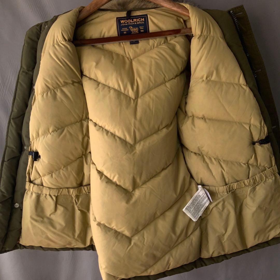カナダ製Woolrich ウールリッチ アークティックパーカ M オリーブ
