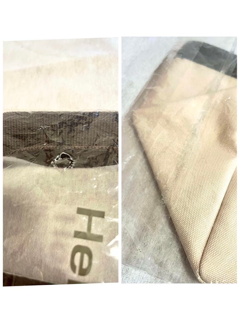 エルベシャプリエ　707C マスティック　モカ　新品未使用　舟形トート