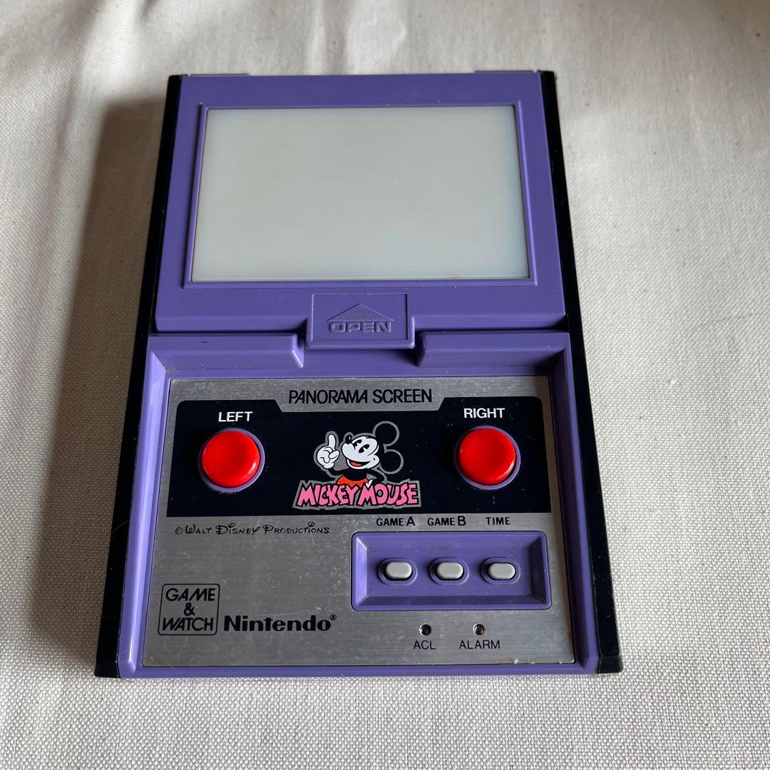 Nintendo ゲームウォッチ　パノラマスクリーン　ミッキーマウス