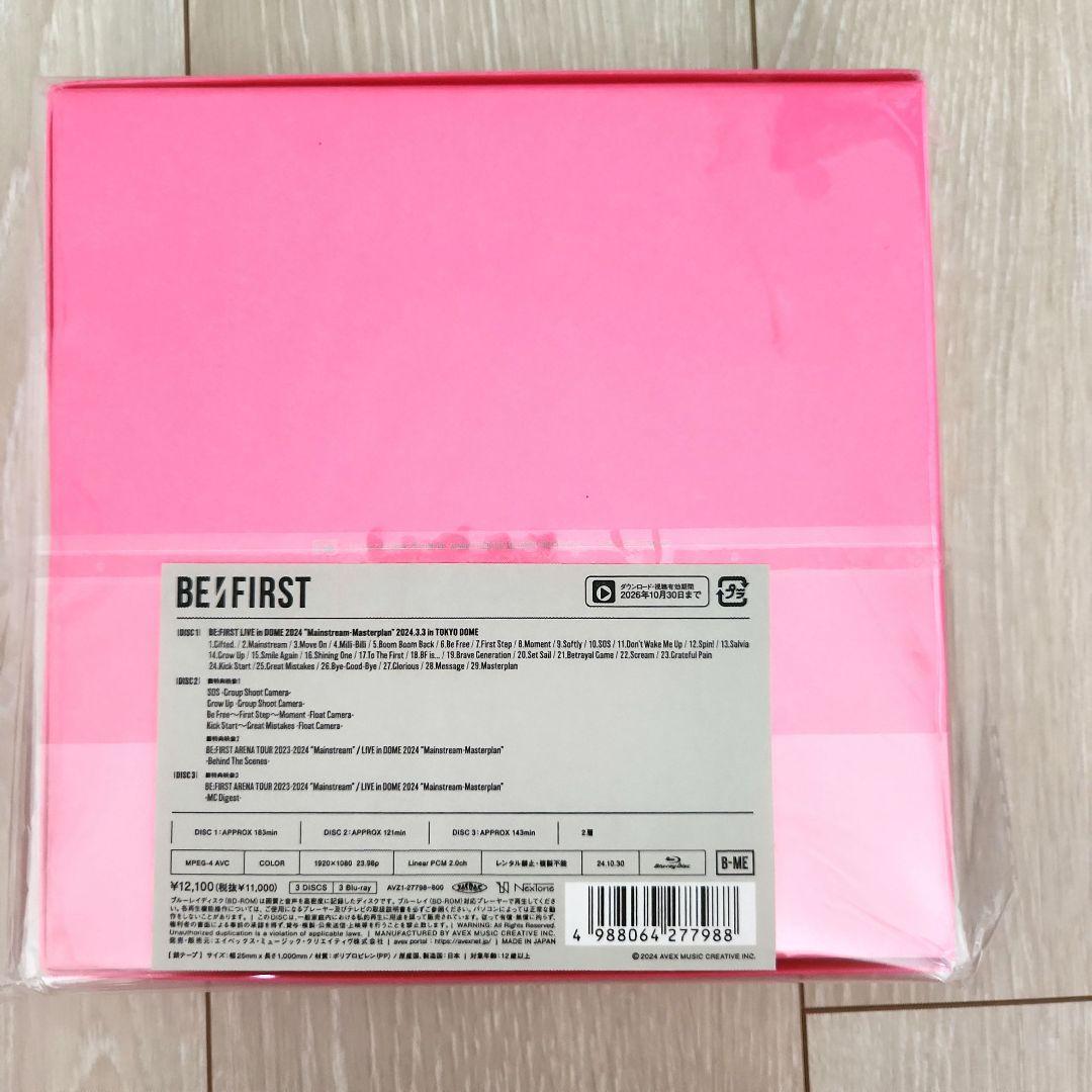 BE:FIRST LIVE in DOME 2024 BMSG SHOP 限定盤